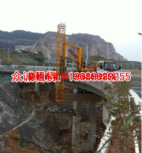 眾誠設(shè)備租賃長期供應(yīng)廣西桂林橋梁檢測車出租